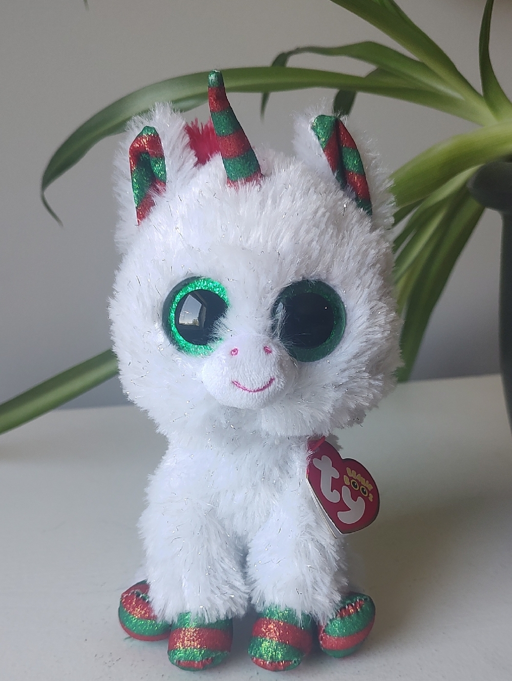 Ty Beanie Boos Snowfall The Christmas Unicorn